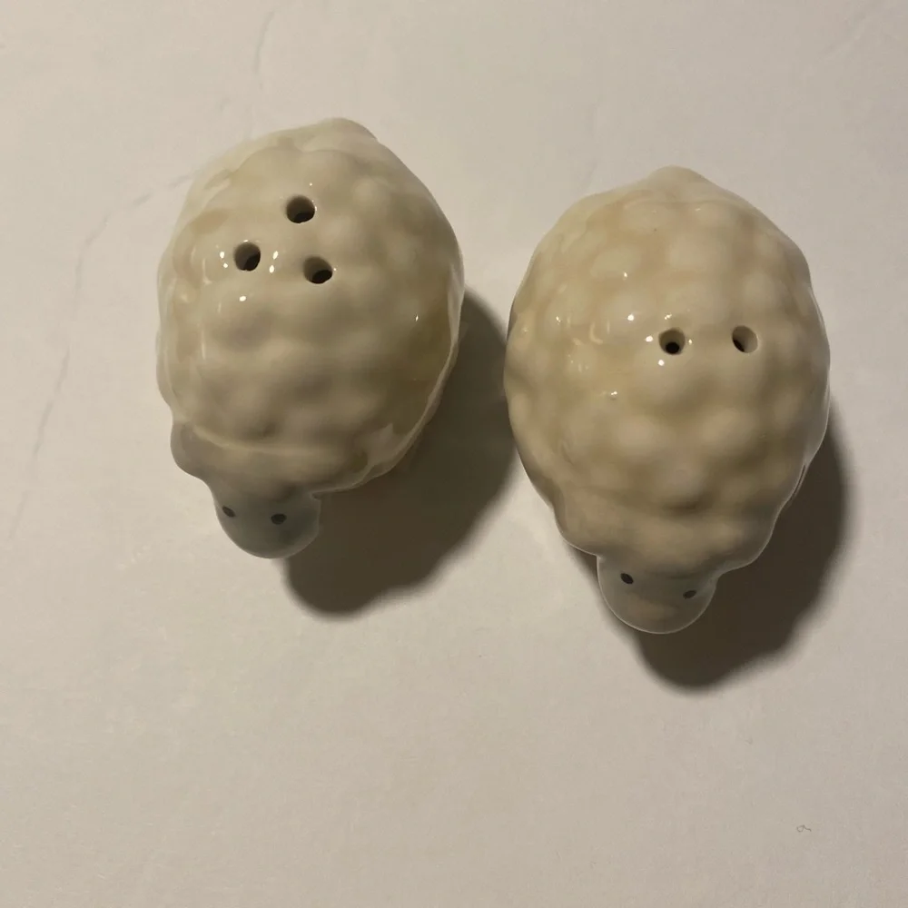 Sheep Shaped Salt and Pepper Shakers